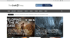Desktop Screenshot of crofttimes.com