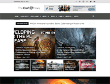 Tablet Screenshot of crofttimes.com